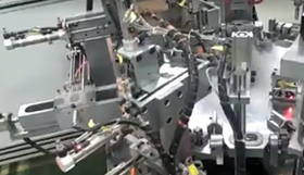 汽车配件组装_凸轮分割器应用案例