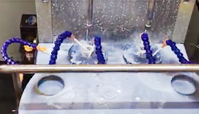 转盘式自动攻牙机凸轮分割器应用