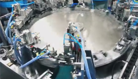 安全扣多工位转盘式自动化组装机